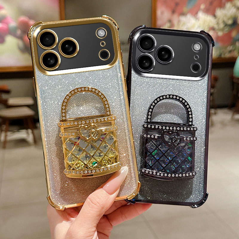 Luxury Plating Case - Luxury Fashion Glitter Gradient Plating Edge