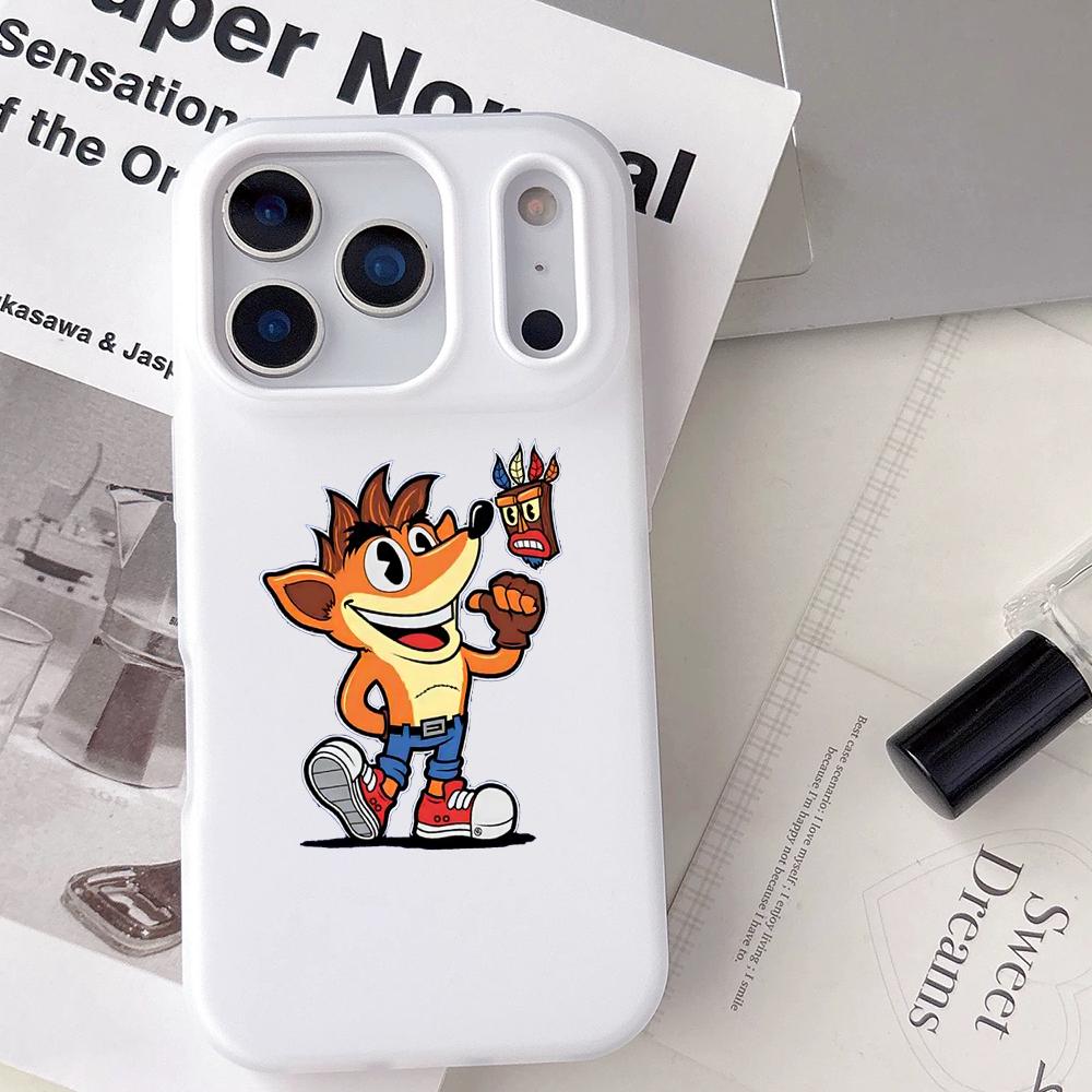 Phone Cases Clear - C-Crash B-Bandicoot Phone Case For iPhone