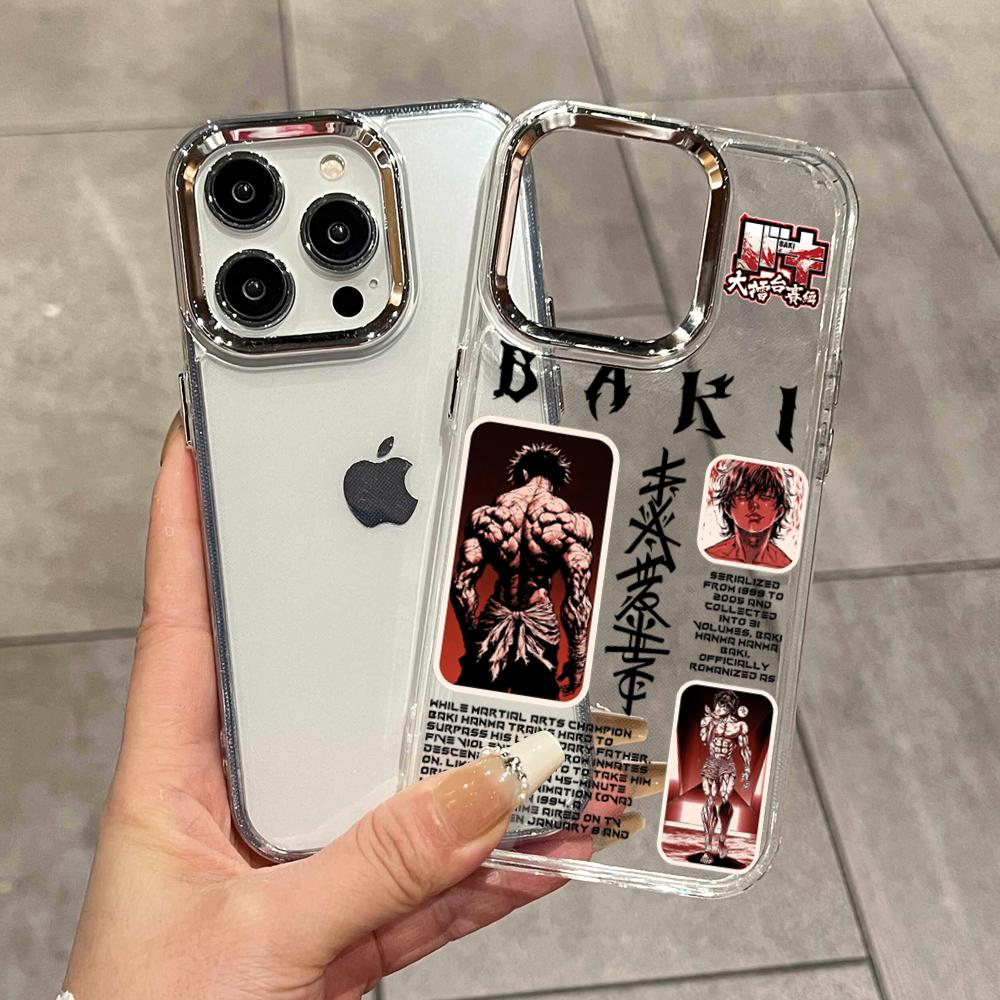 Phone Cases Clear - Cool B-Baki HanmaS Phone Case Phone