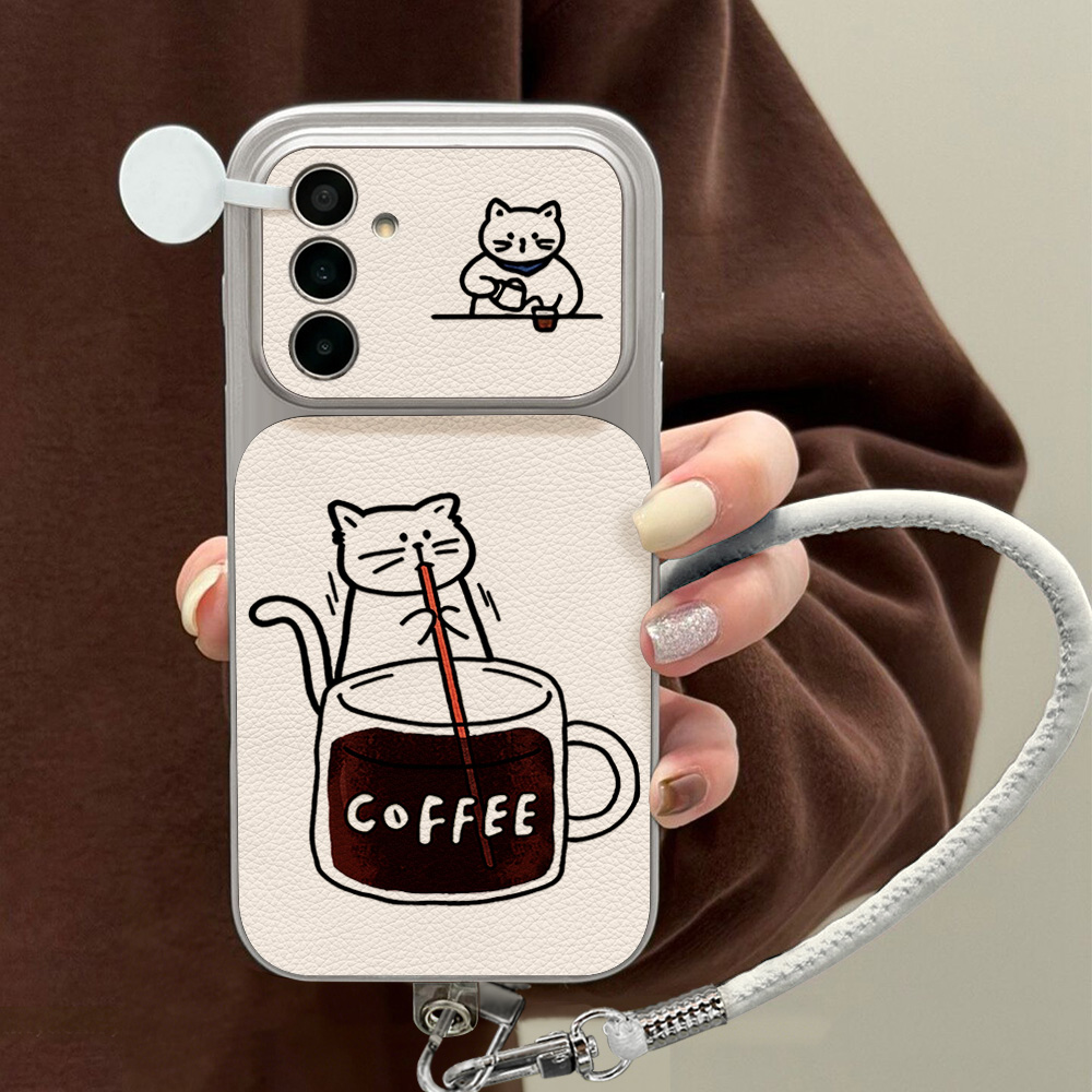 Phone Cases Cute - Coffee Cute Cat Phone Case For