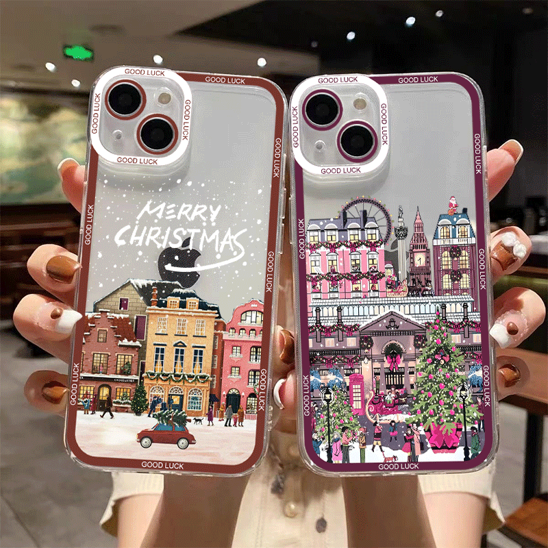 Xiaomi Redmi Note 14 - Winter New Year Christmas Street Scenery