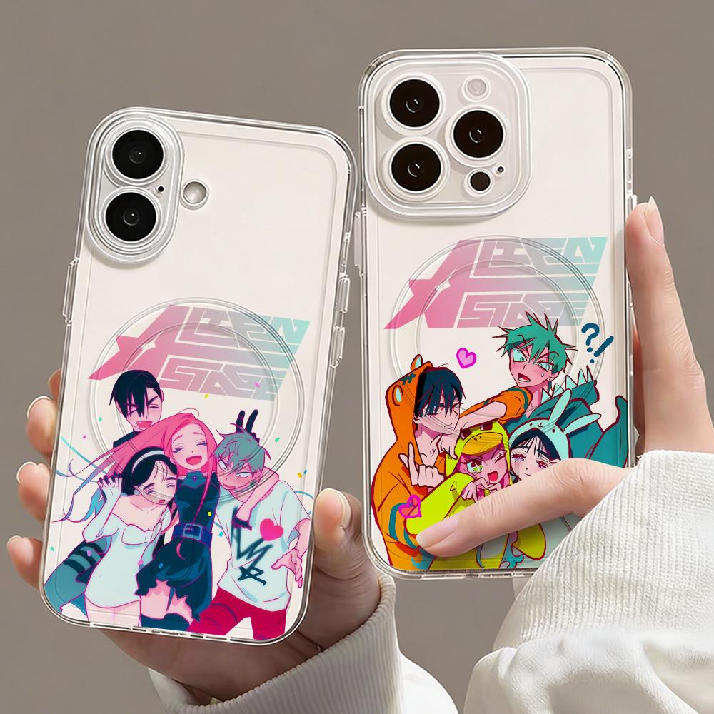 Phone Cases Clear - Anime A-Alien Stage Phone Case Magnetic