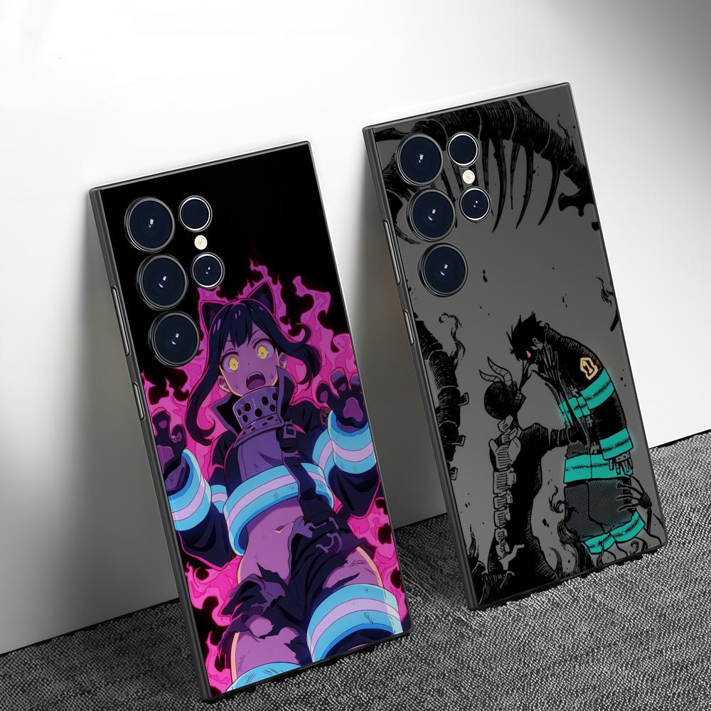 Phone Cases Galaxy S25 - Anime F-Fire Force Phone Case For
