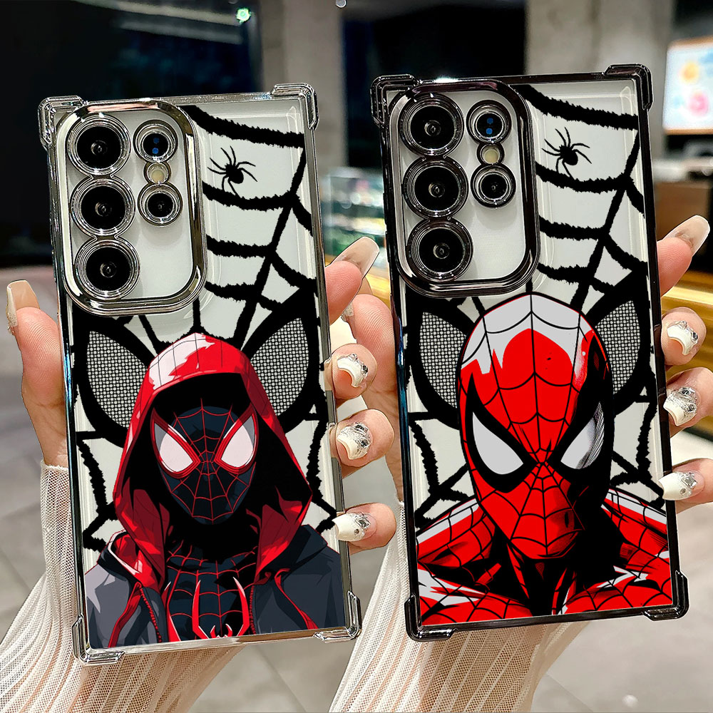 Phone Cases Galaxy S25 - Spiderman Miles Morales Heroes Case For