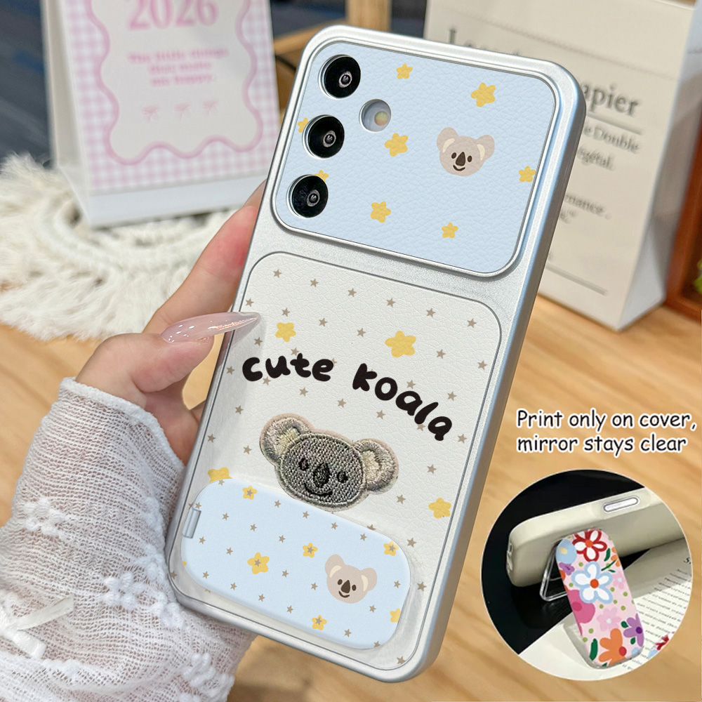 Phone Cases Leather - Cute Koala Leather Phone Case For