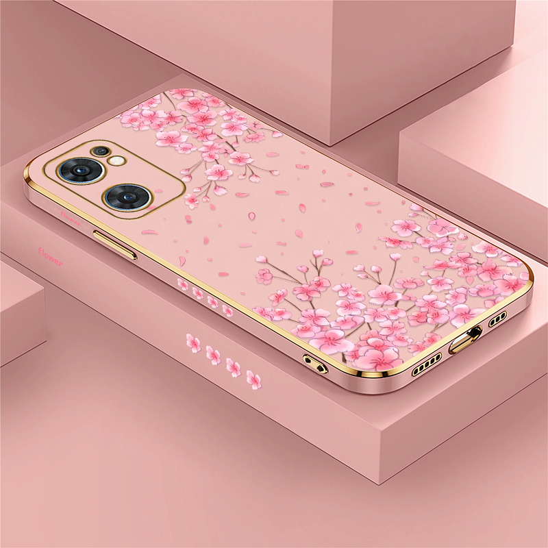 Luxury Plating Case - Soft Silicone Phone Case For OPPO