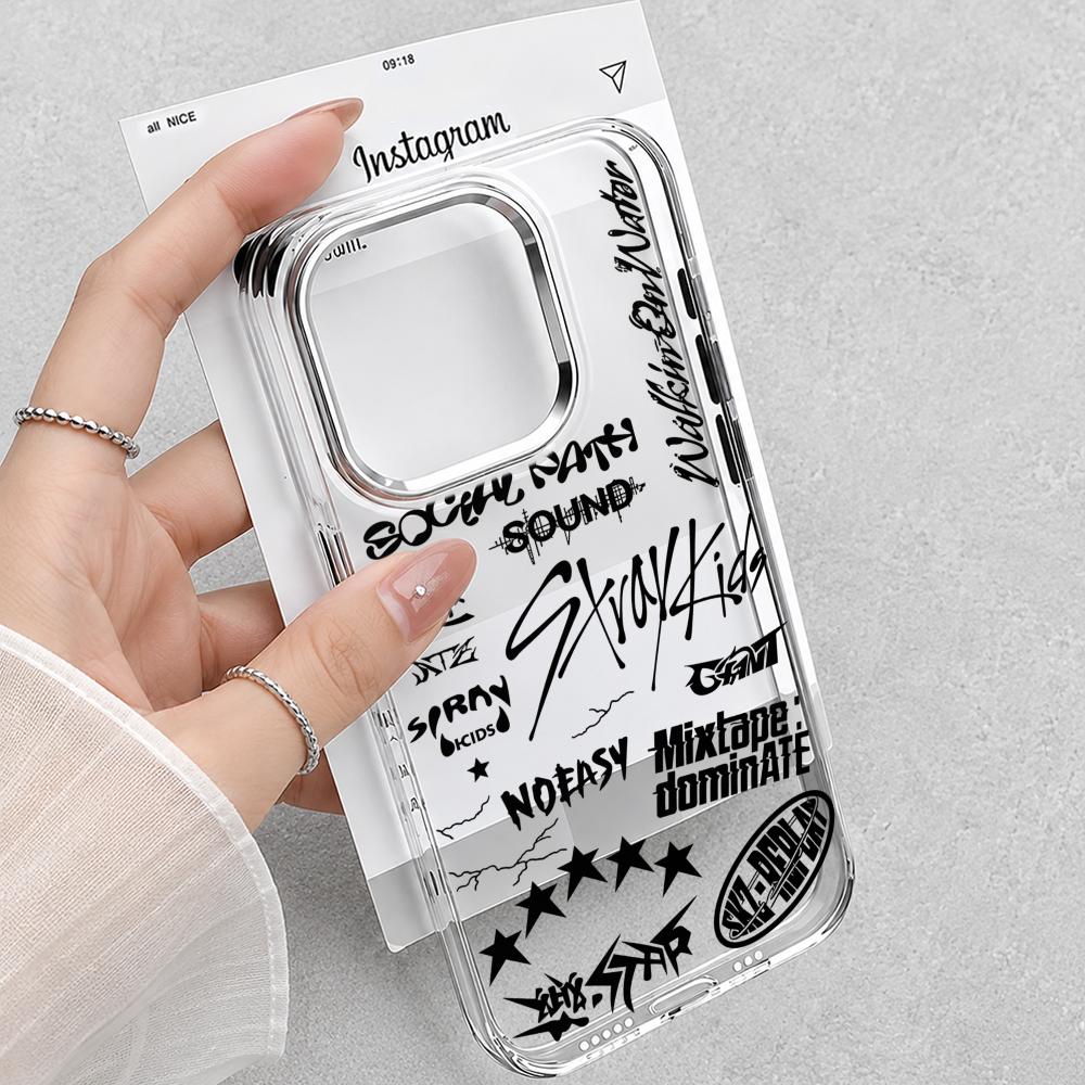 Phone Cases Clear - Kpop S-Stray K-Kids Phone Case For