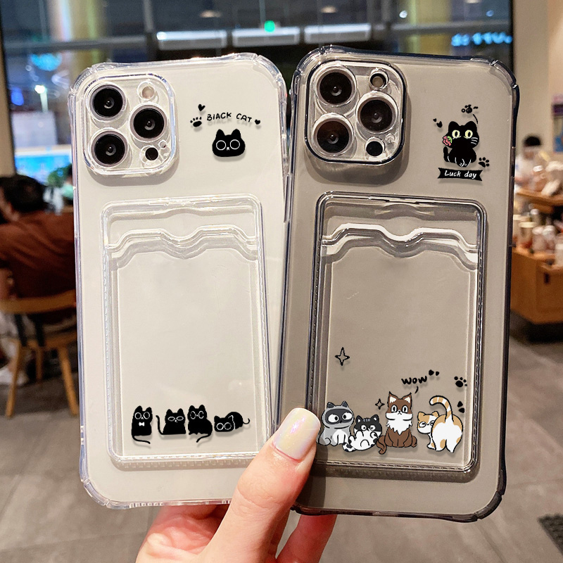 Phone Cases Xr Cute - Cute Black Cat Phone Case For