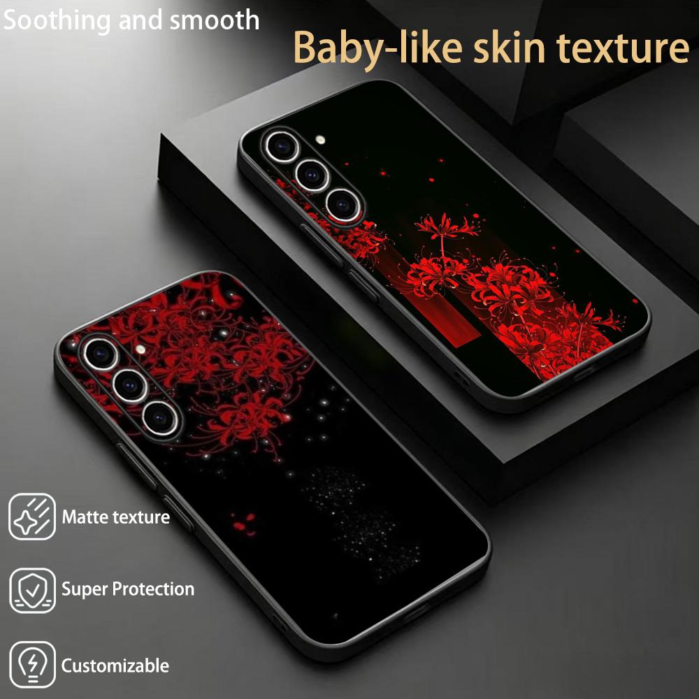 Phone Cases Galaxy S25 - Red spider lily Japan art fashion