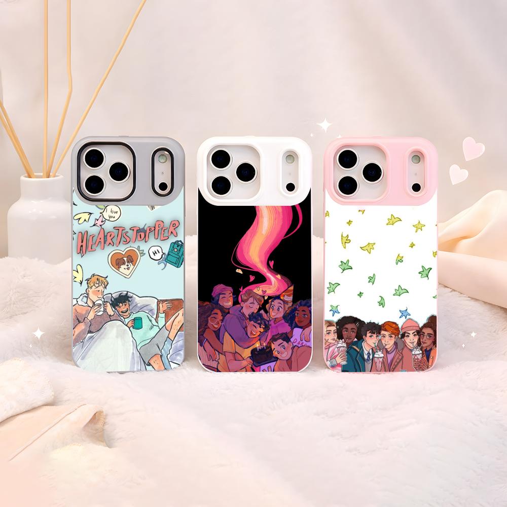 Phone Cases Clear - BL Series Heartstopper Phone Case Clear