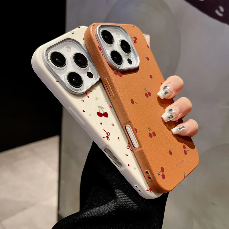 Cute Cartoon Cherry Leather Ph - огляд і ціна Phone Cases Cute