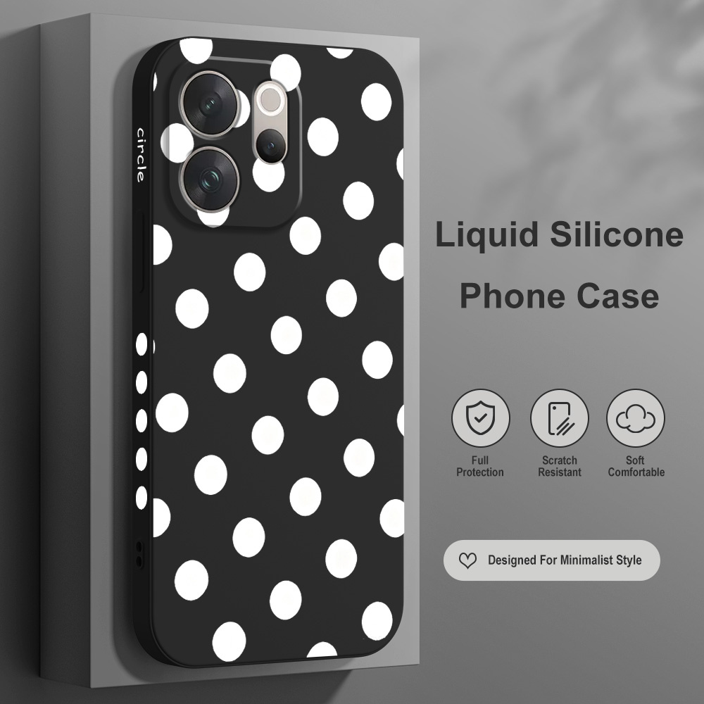 Round Dot Phone Case For Vivo  - огляд і ціна Phone Cases Vivo