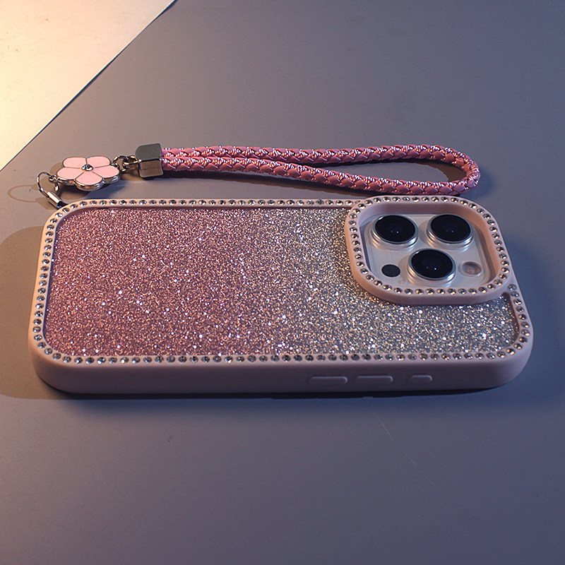 Double-sided Rhinestone Gradie - огляд і ціна Gradient Color Case