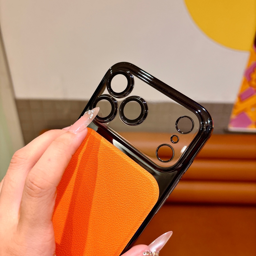 Luxury Solid Color PU Leather  - огляд і ціна Luxury Plating Case