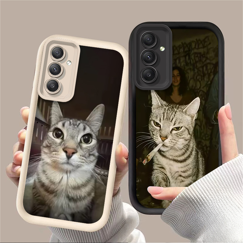 Trendy Cat Smoking Phone Case  - огляд і ціна Phone Cases Trendy