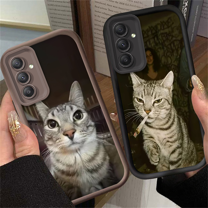 Trendy Cat Smoking Phone Case  - огляд і ціна Phone Cases Trendy