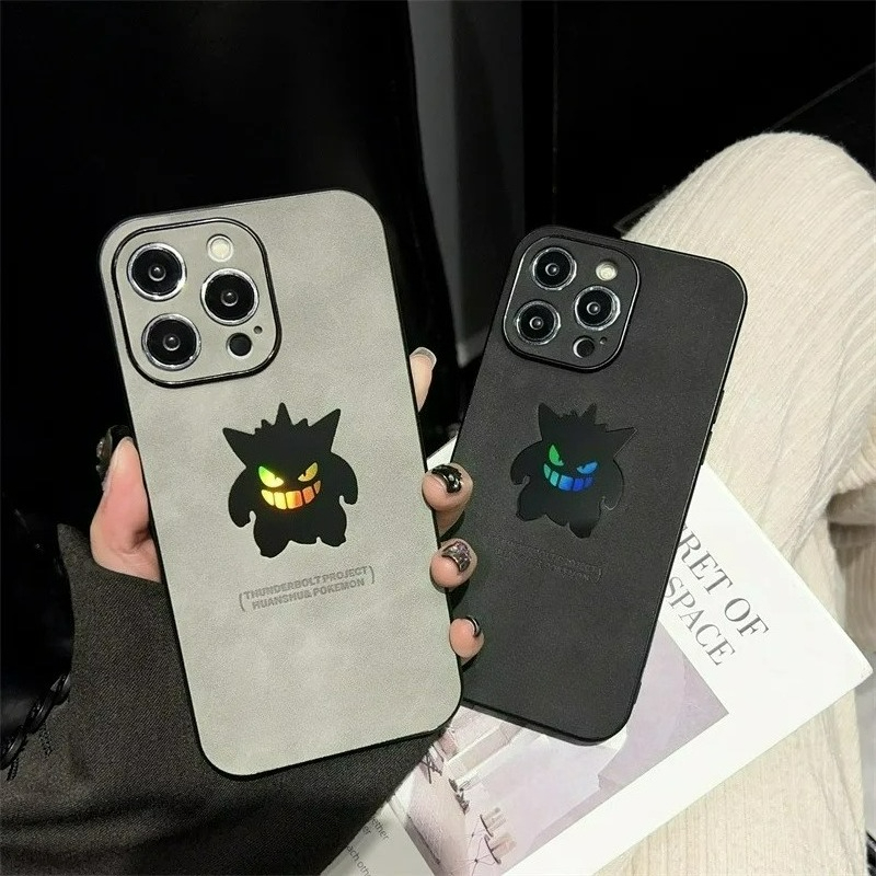 Cartoon Anime Gengar Leather T - огляд і ціна Phone Cases Leather