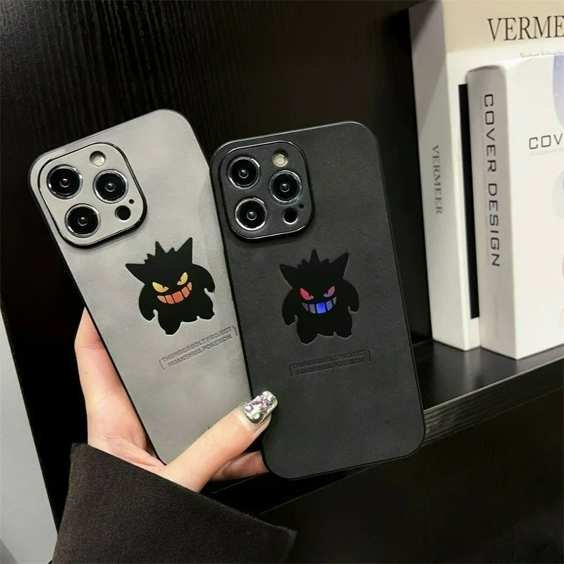 Cartoon Anime Gengar Leather T - огляд і ціна Phone Cases Leather