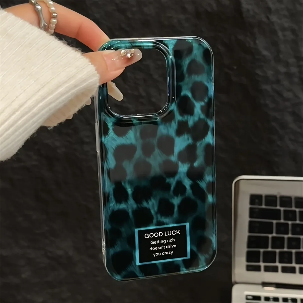 Retro Laser Cute Leopard Print - огляд і ціна Phone Cases Cute