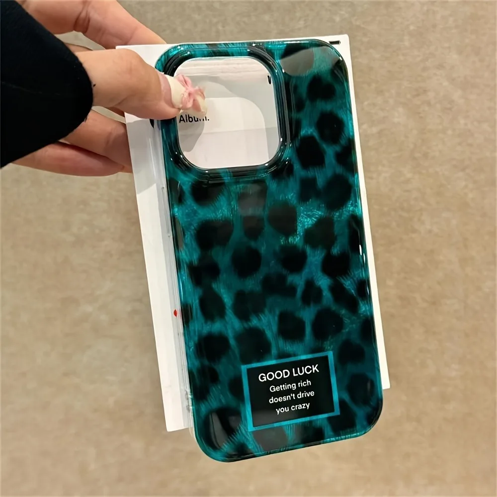 Retro Laser Cute Leopard Print - огляд і ціна Phone Cases Cute