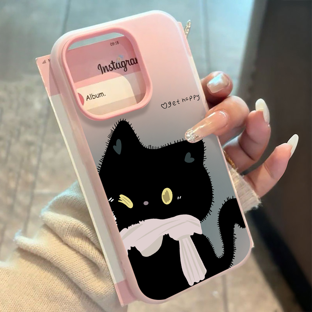 INS Couple Black White Cat Can - огляд і ціна Phone Cases Cat