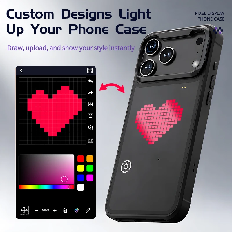 DIY Mode with APP Image Screen - огляд і ціна Phone Cases Diy