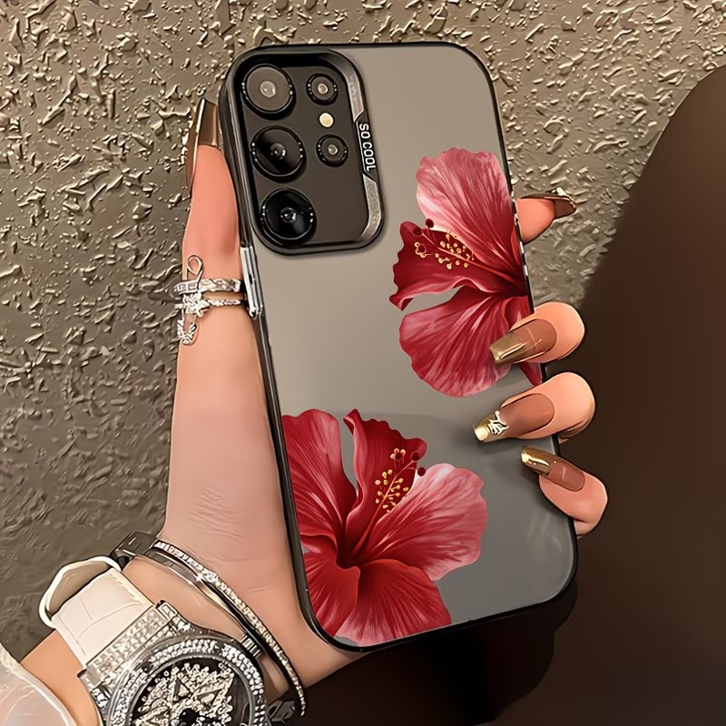 Red Hibiscus Floral Pattern Ph - огляд і ціна Gradient Color Case