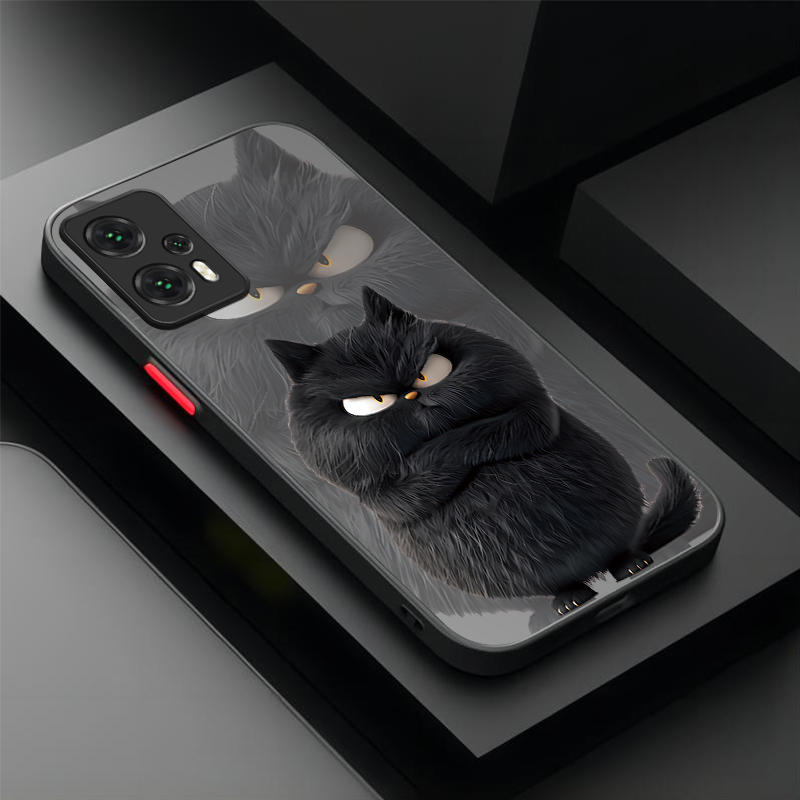 Cartoon Angry Cat Couple Style - огляд і ціна Phone Cases Cat