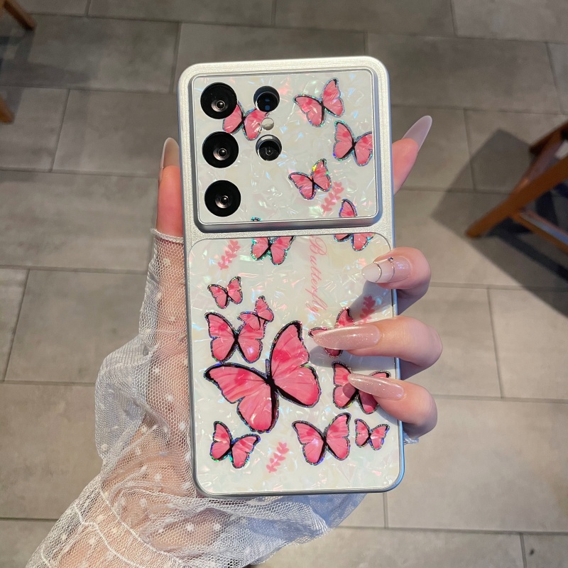 Luxury Butterfly Aurora Shell  - огляд і ціна Luxury Plating Case