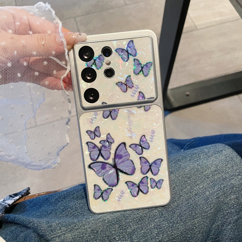 Luxury Butterfly Aurora Shell  - огляд і ціна Luxury Plating Case