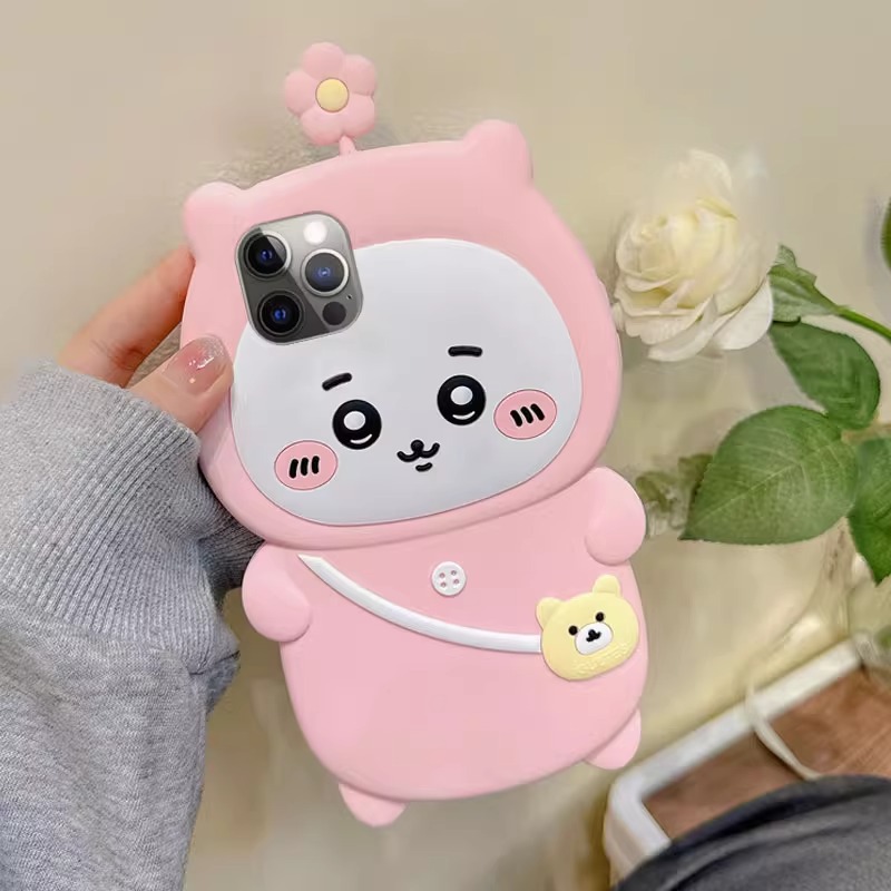 3D Chiikawa Flower Silicone Ph - огляд і ціна Phone Cases Japanese