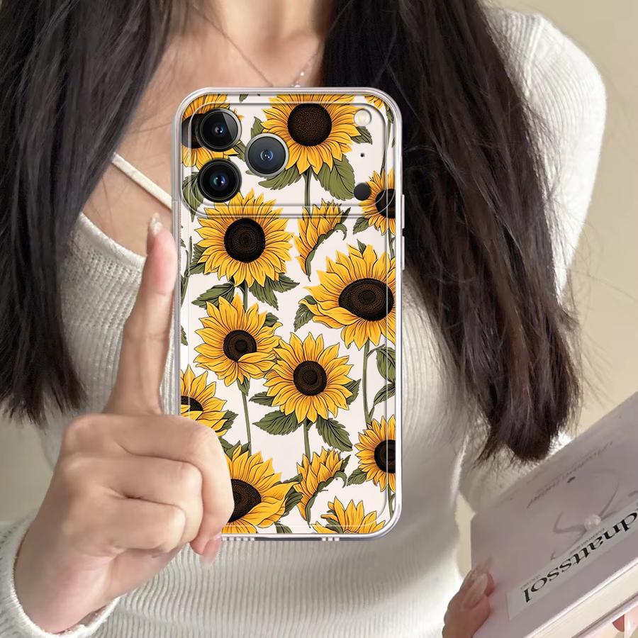 Cute Sunflower Pattern Case fo - огляд і ціна Phone Cases Cute