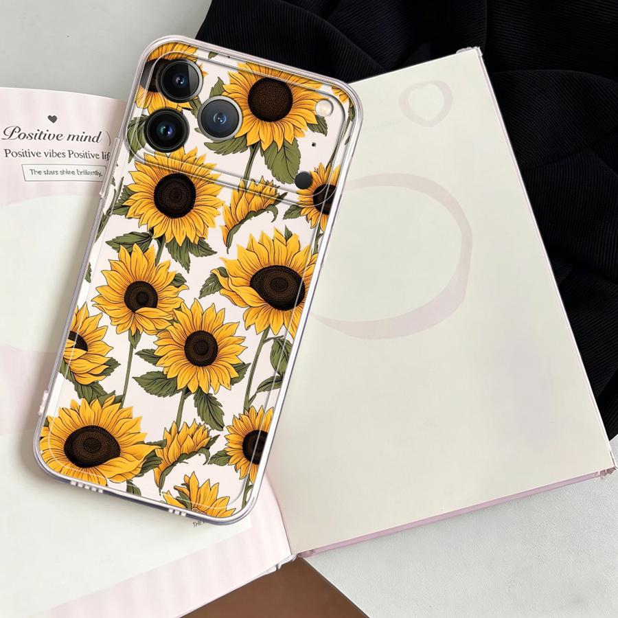 Cute Sunflower Pattern Case fo - огляд і ціна Phone Cases Cute