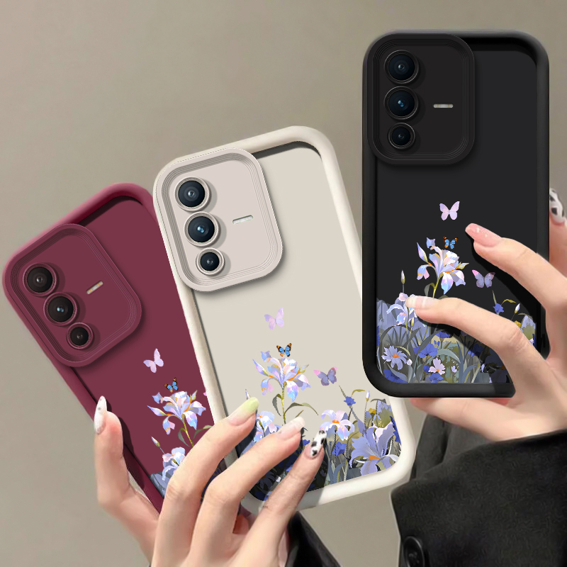 Fashion Flower Butterfly Print - огляд і ціна Phone Cases Vivo