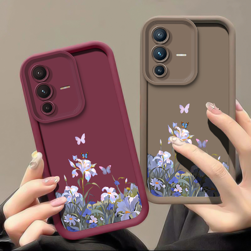 Fashion Flower Butterfly Print - огляд і ціна Phone Cases Vivo