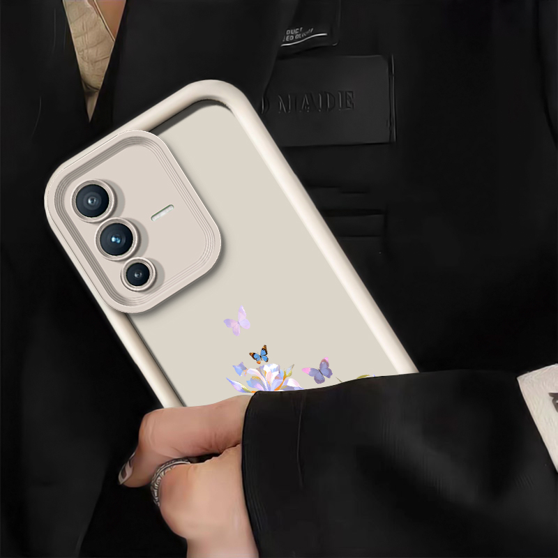 Fashion Flower Butterfly Print - огляд і ціна Phone Cases Vivo