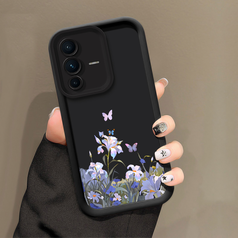 Fashion Flower Butterfly Print - огляд і ціна Phone Cases Vivo