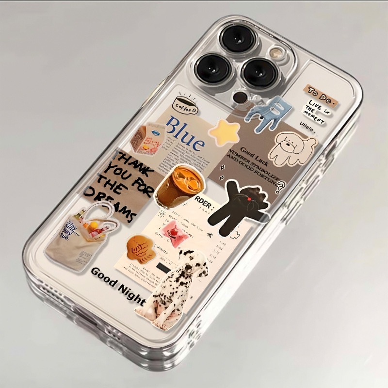 I Love Coffee Pattern Phone Ca - огляд і ціна Phone Cases Clear