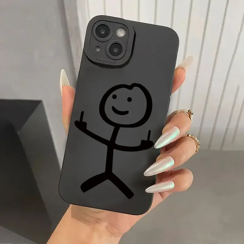 Cute Cartoon Matchman Matte Si - огляд і ціна Phone Cases Xr Cute
