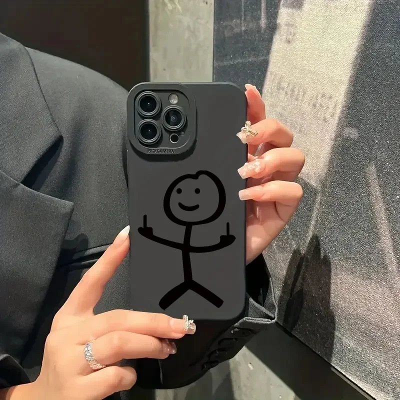 Cute Cartoon Matchman Matte Si - огляд і ціна Phone Cases Xr Cute