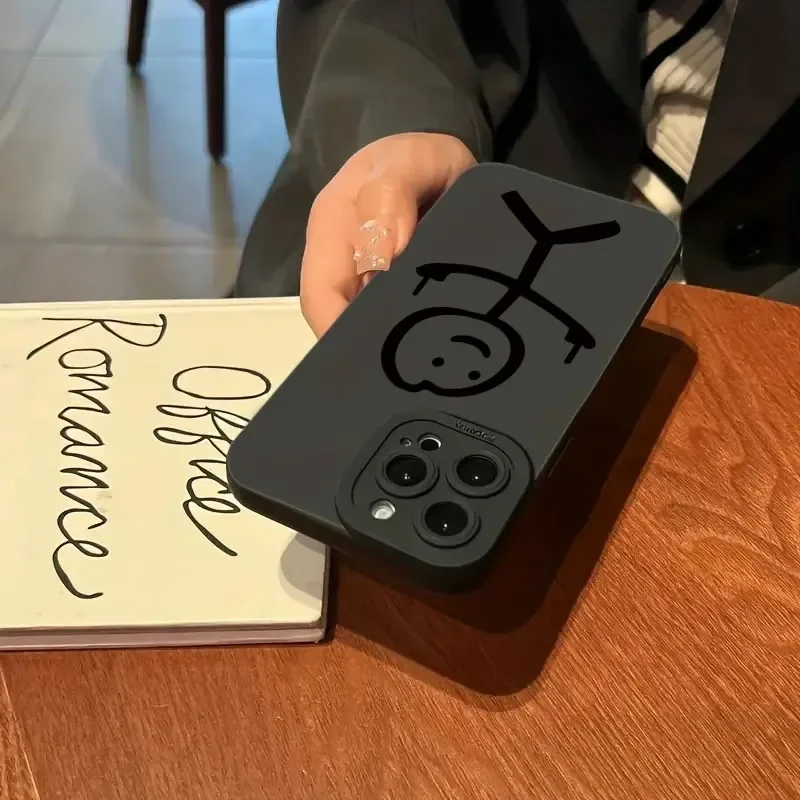 Cute Cartoon Matchman Matte Si - огляд і ціна Phone Cases Xr Cute