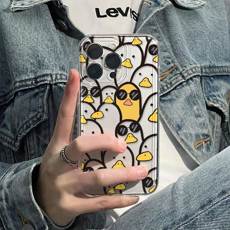 Cute Cartoon Duck Case Girls F - огляд і ціна Phone Cases Cute