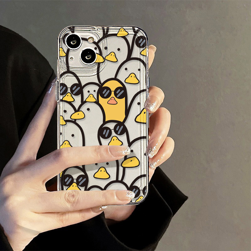 Cute Cartoon Duck Case Girls F - огляд і ціна Phone Cases Cute