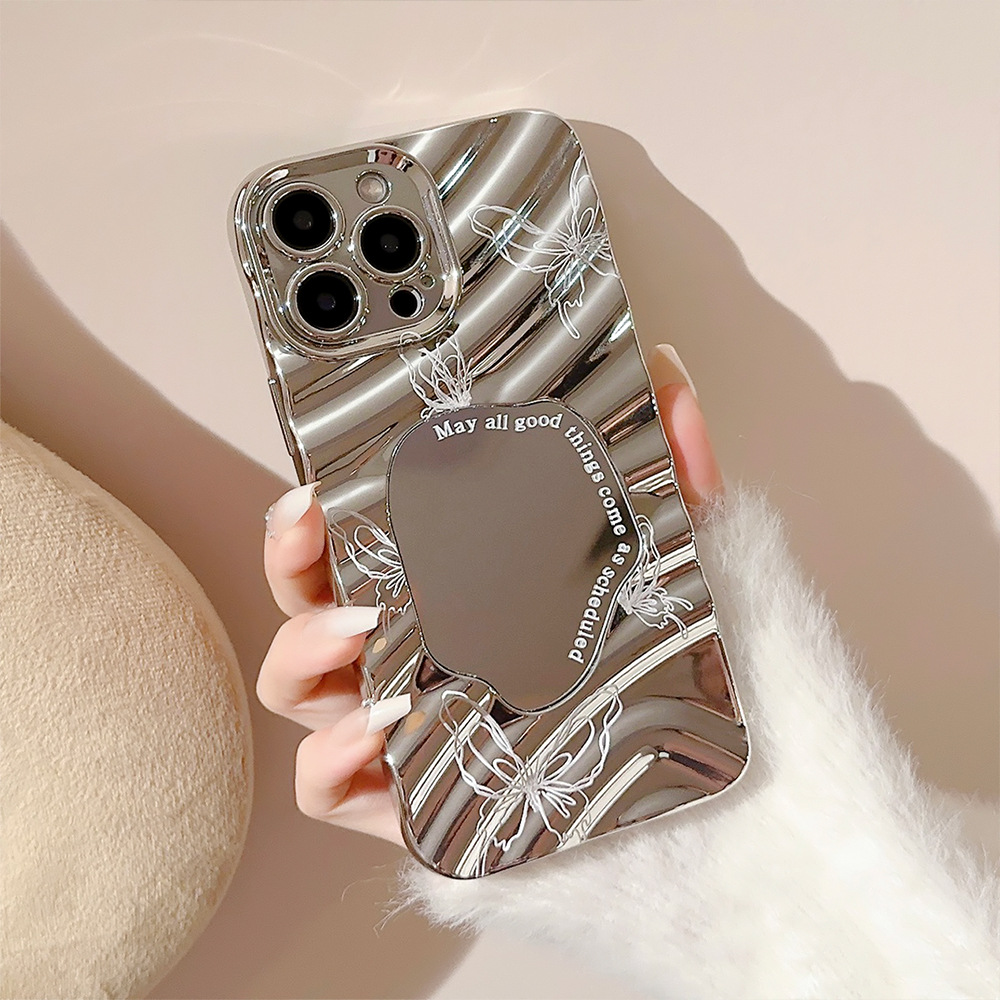 Luxury Silver Wavy Plating Mak - огляд і ціна Luxury Plating Case