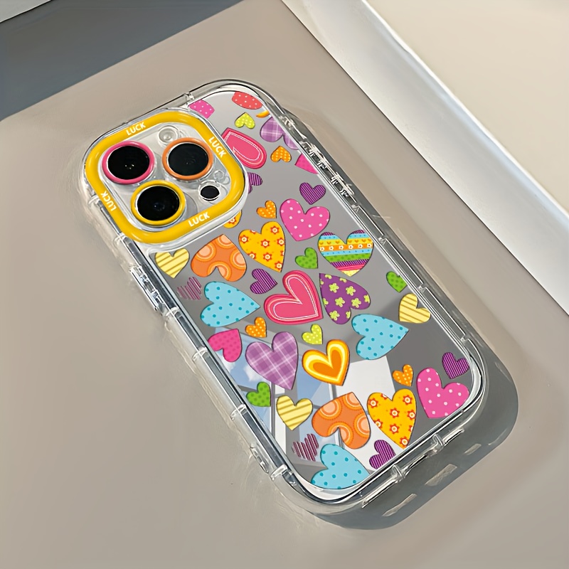 Vibrant Heart Makeup Mirror De - огляд і ціна Phone Cases Trendy