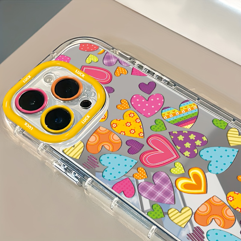 Vibrant Heart Makeup Mirror De - огляд і ціна Phone Cases Trendy
