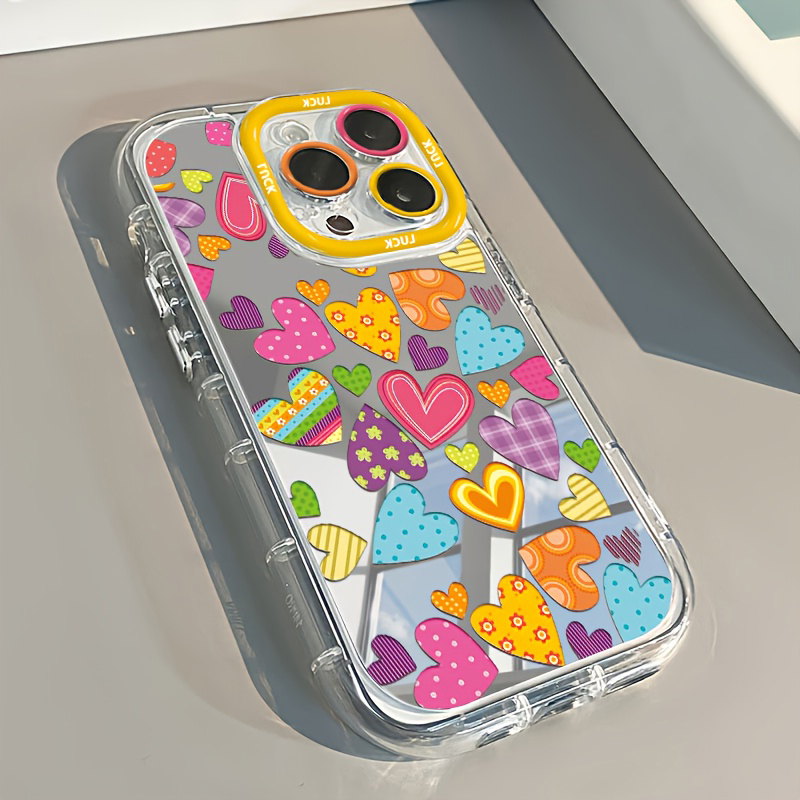 Vibrant Heart Makeup Mirror De - огляд і ціна Phone Cases Trendy