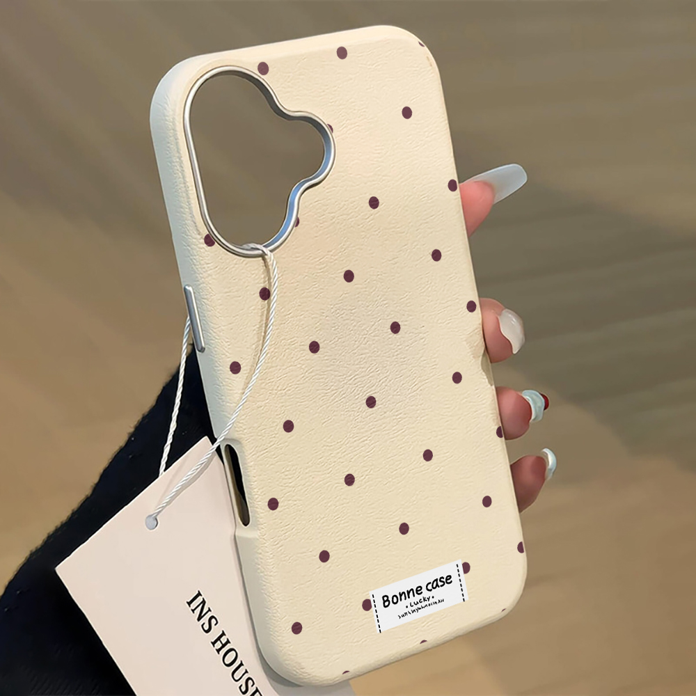 Creative Unique Polka Dot Phon - огляд і ціна Phone Cases Leather