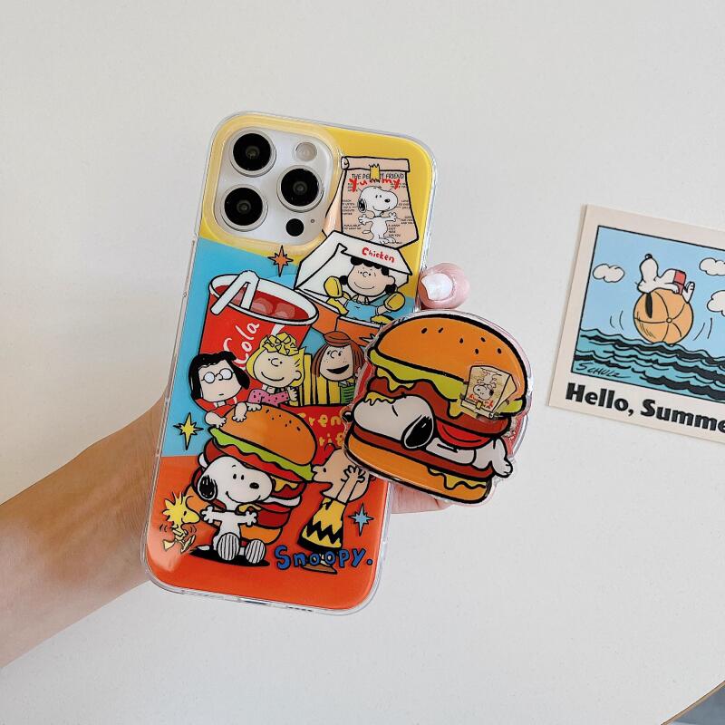 Snoopy Cartoon Magnetic Kickst - огляд і ціна Phone Cases Japanese