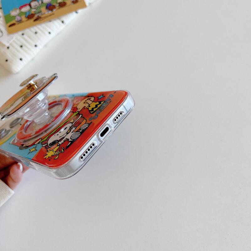 Snoopy Cartoon Magnetic Kickst - огляд і ціна Phone Cases Japanese